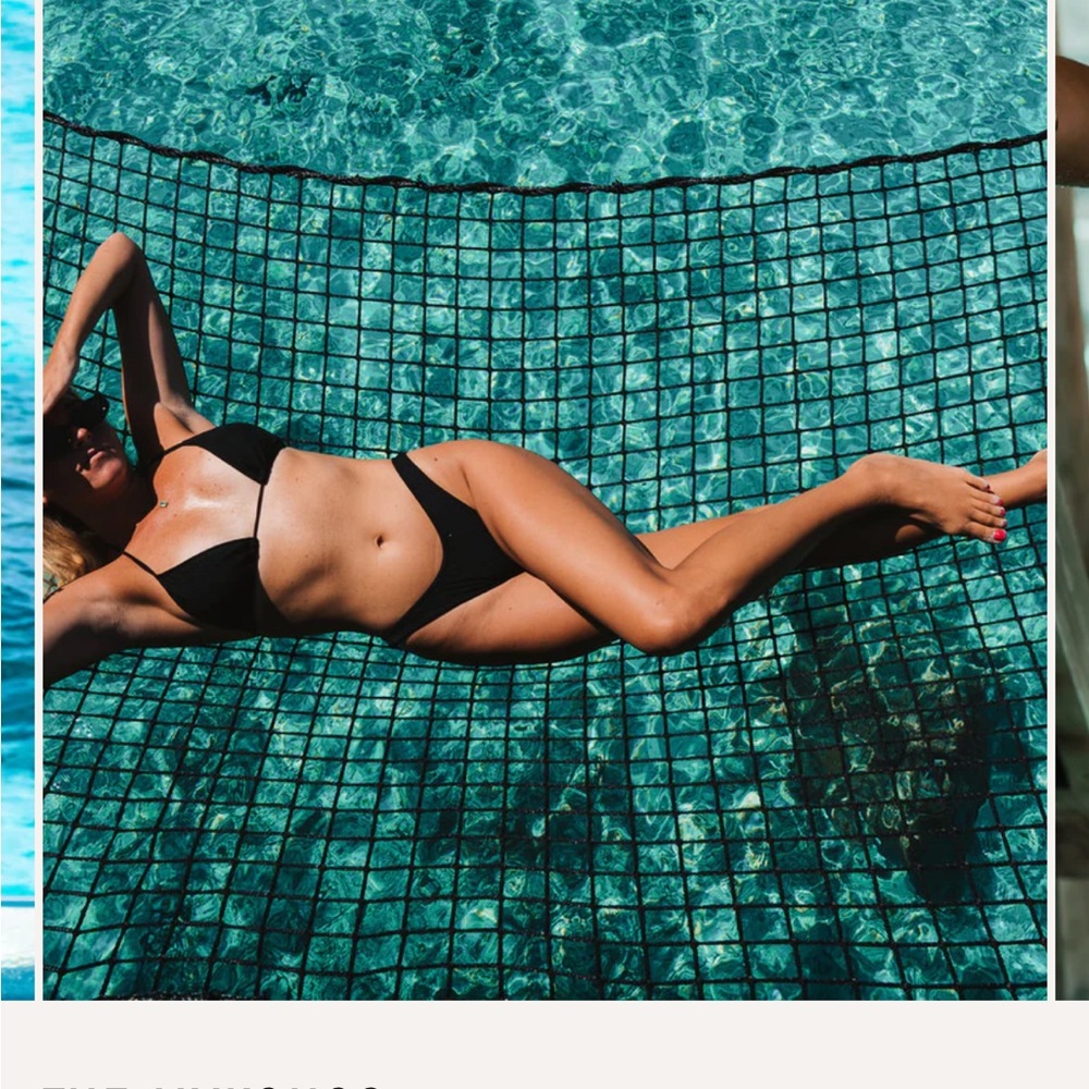 Kenny Flowers Black Bikini Set